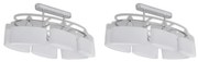 Nowoczesna lampa sufitowa 2 sztuki - EX133-Saloy