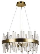 LED regulowany żyrandol na linkach LED/80W/230V 3000-6500K złoty + DO