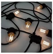 Zewnętrzny łańcuch dekoracyjny MIMOSA 20xE27/1,3W/230V IP44 10m