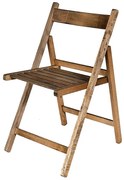 Drewniane składane krzesło ogrodowe buk G4-L20