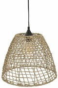 Klosz z trawy morskiej JADA, lampa stożkowa, Ø 35 cm