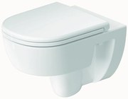 Duravit 45130900B2 - WC wiszące z deską sedesową D-CODE ceramika/biały połysk