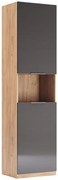 Nowoczesny zamykany regał słupek G7-G49