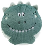 Poduszka do pokoju dziecięcego, pluszowy dinozaur, Ø 40 cm