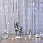 Siatka LED-owa, 128 LED-ów, w 2 kolorach, zimna biel