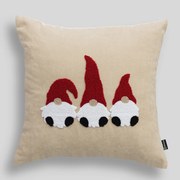Poszewka na poduszkę Jolly Gnomes Red 43x43 cm