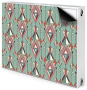 Maskownica dekoracyjna grzejnika Wzór azteckim