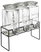 Dystrybutor do napojów MODERN na stojaku, 3 x 1,5 L