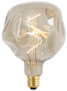 Żarówka LED E27 ściemnialna G125 brązowa 4W 120lm 1800K