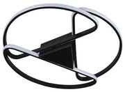 LED 75W 230V 3000-6500K czarna lampa sufitowa ściemnialna + DO