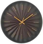 Globo B992533 - Zegar ścienny o średnicy 30,5 cm, 1xAA, czarny