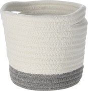 Kosz do przechowywania, bawełna, 13 x 13 cm