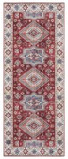 Czerwony chodnik Nouristan Gratia, 80x200 cm