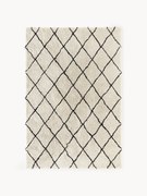 Puszysty ręcznie tuftowany dywan z długim włosiem Naima