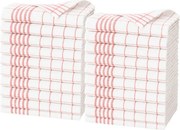 ARÔME HOME Ścierka kuchenna czerwony, 50 x 70 cm, zestaw 20 szt.