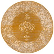 Żółto-pomarańczowy okrągły chodnik ø 160 cm Méridional – Hanse Home