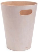 Beżowy biurowy kosz na śmieci 7,5 l Woodrow – Umbra