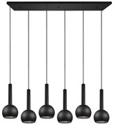 Czarna lampa wisząca Ciliana – CINQUE