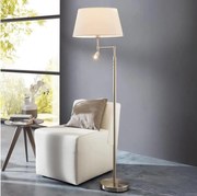 Eglo 94946 - Lampa podłogowa SANTANDER 1xE27/60W + LED/2,1W