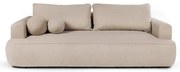 Beżowa rozkładana sofa z materiału bouclé 247 cm Quinoa – Bonami Selection
