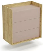 Komoda modułowa hikora + róż antyczny G8-M04