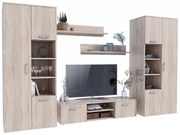 Meblościanka Dąb Sonoma B8-W96