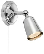 Kinkiet do kontaktu w kolorze srebra Tiny – Markslöjd