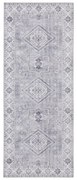 Jasnoszary chodnik Nouristan Gratia, 80x200 cm