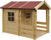 Drewniany domek ogrodowy dla dzieci - 182x146cm - M501A
