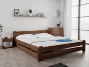 Łóżko Laura 180 x 200 cm, dąb Stelaż: Ze stelażem listwowym rolowanym, Materac: Materac Somnia 18 cm