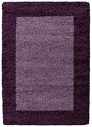 Dywan shaggy Life fioletowy 60 cm x 110 cm