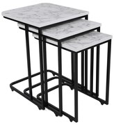 Stolik do odkładania Metal Zigon, 3 szt.