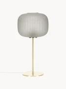 Lampa stołowa ze szklanym kloszem Sober