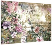 Obraz - Designerskie kwiaty (70x50 cm)