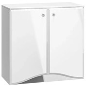 Komoda BLANC 09 2D 90cm biały połysk ML MEBLE