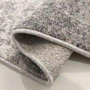 Szary geometryczny nowoczesny dywan B9-G38