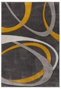 Chodnik w szaro-żółtym kolorze 120x170 cm Elude Orb – Flair Rugs
