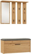 Zestaw mebli do przedpokoju dąb artisan D2-R08