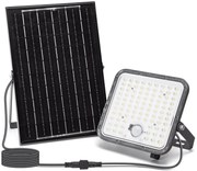 Aigostar - LED 120W solarny reflektor z czujnikiem, 3,4V IP66 + DO