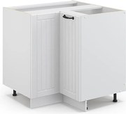 Szafka narożna biały domek wiejski 80.5x51.6x82 fame-line