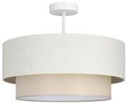 Przysufitowy żyrandol NATIA 1xE27/60W/230V kremowy