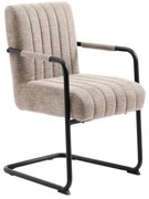 Beżowe krzesło Trout – Unique Furniture