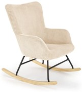 Fotel bujany BELMIRO kremowy HALMAR