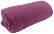 Fioletowy polarowy koc 150x200 cm Plain – JAHU collections