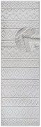 Dywan nowoczesny 3D Elle Collection Gallery Boho kremowy 80 cm x 240 cm