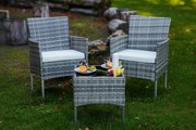 Mały zestaw mebli ogrodowych Sano