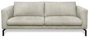 Beżowa sofa z tkaniny szenilowej 216 cm Gomero – Scandic