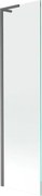 Mexen Next L parawan nawannowy 1-skrzydłowy 50 x 150 cm, transparent, gun gray szczotkowany - 895-050-000-03-00-66
