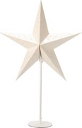 Dekoracyjna gwiazda świecąca z papieru, metalowy stojak, ø 36 cm