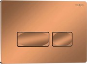 Mexen Tex 04 przycisk spłukujący, różowe złoto błyszczący - 6104-09